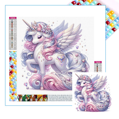 Unicorn - Full Square Drill Diamond Painting 30*30CM