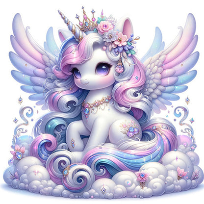 Unicorn - Full Square Drill Diamond Painting 30*30CM