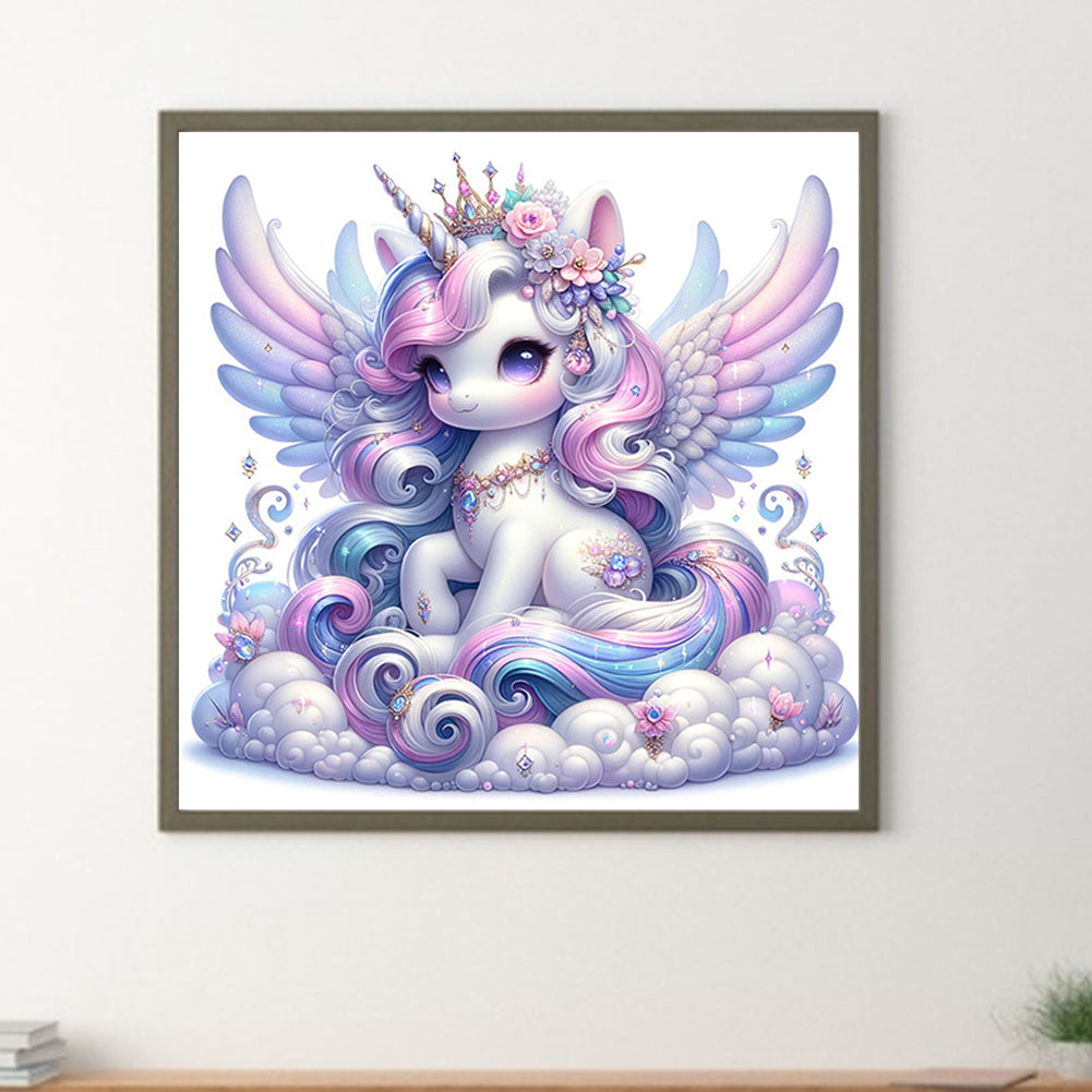 Unicorn - Full Square Drill Diamond Painting 30*30CM