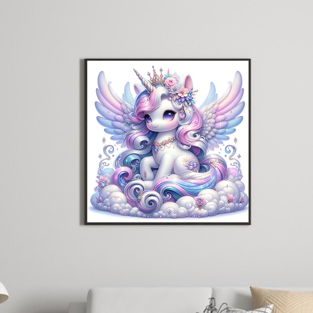 Unicorn - Full Square Drill Diamond Painting 30*30CM