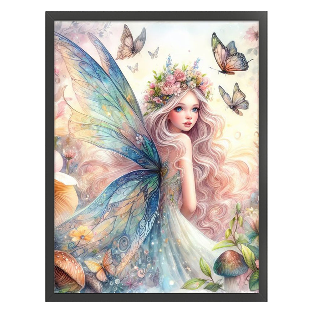 Girl - 11CT Stamped Cross Stitch 50*65CM