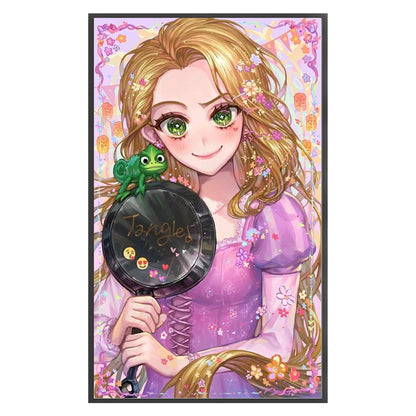 Disney - Rapunzel - 11CT Stamped Cross Stitch 40*65CM