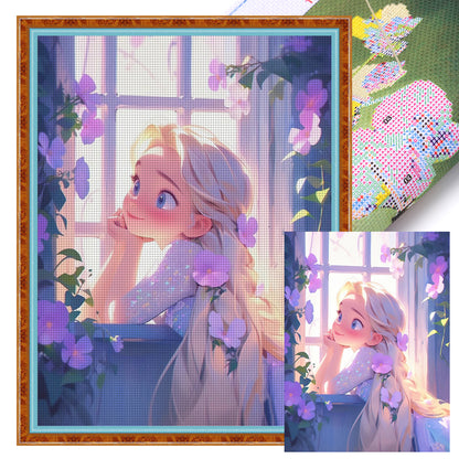 Disney - Rapunzel - 11CT Stamped Cross Stitch 50*65CM