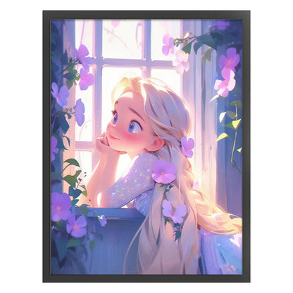 Disney - Rapunzel - 11CT Stamped Cross Stitch 50*65CM