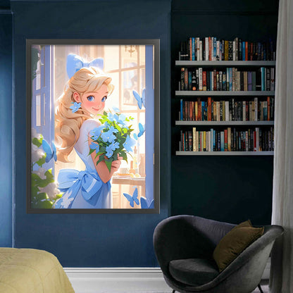 Disney-Princess Aurora - 11CT Stamped Cross Stitch 50*65CM