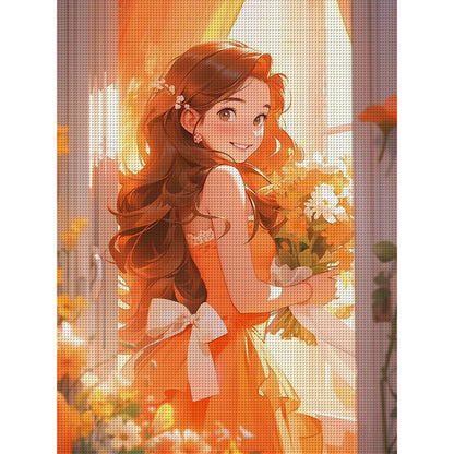 Disney-Princess Belle - 11CT Stamped Cross Stitch 50*65CM