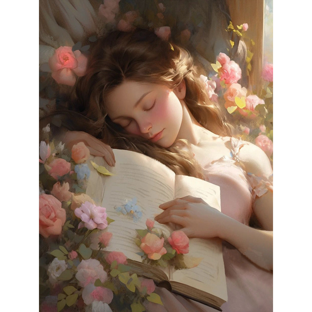 Sleeping Beauty - 11CT Stamped Cross Stitch 50*65CM