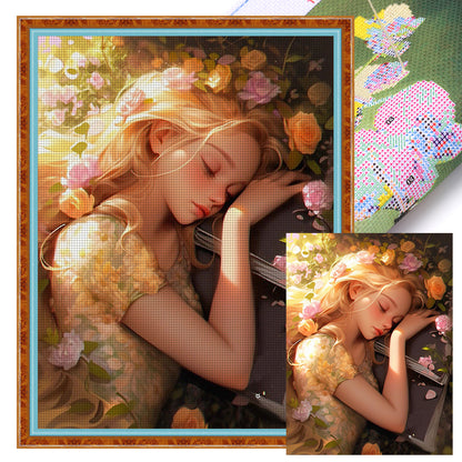 Sleeping Beauty - 11CT Stamped Cross Stitch 50*65CM