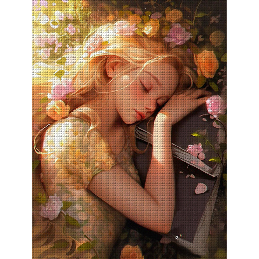 Sleeping Beauty - 11CT Stamped Cross Stitch 50*65CM