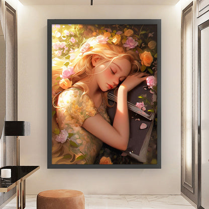 Sleeping Beauty - 11CT Stamped Cross Stitch 50*65CM