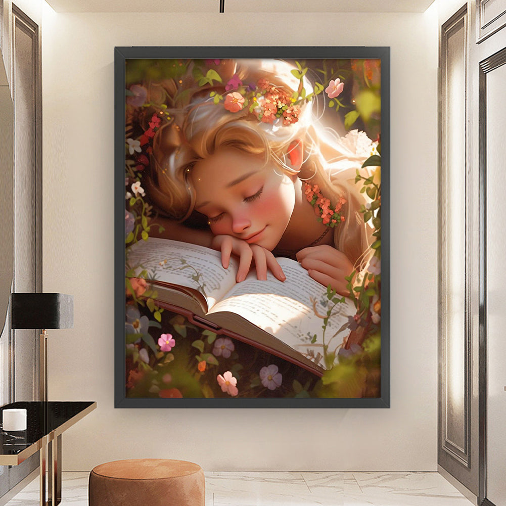 Sleeping Beauty - 11CT Stamped Cross Stitch 50*65CM