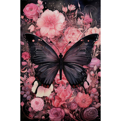 Butterfly - 11CT Stamped Cross Stitch 50*75CM