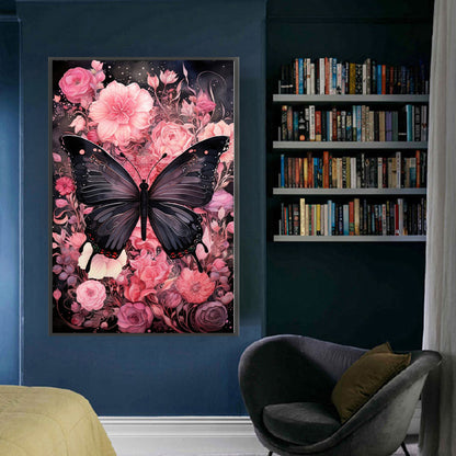 Butterfly - 11CT Stamped Cross Stitch 50*75CM