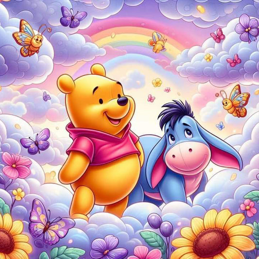 Winnie The Pooh And Friends - Full Round Drill Diamond Painting 30*30CM