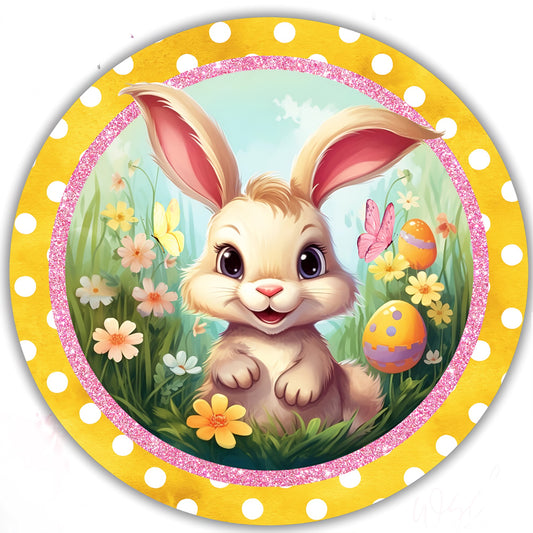 Rabbit - Full Round Drill Diamond Painting 30*30CM