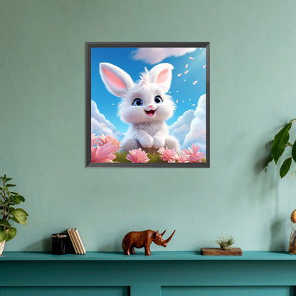 Rabbit - Full Round Drill Diamond Painting 30*30CM