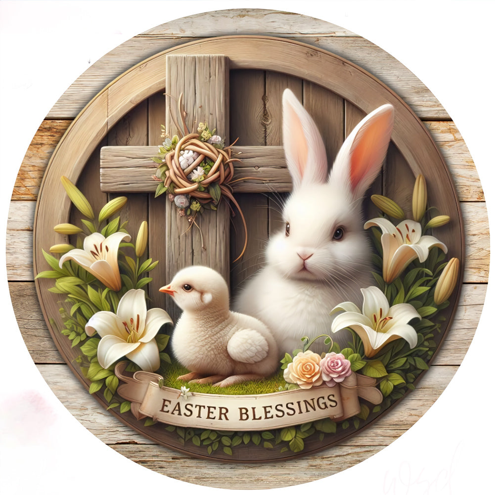 Easter - Full Round Drill Diamond Painting 30*30CM