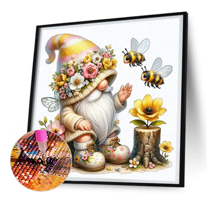 Bee Goblin - Full Round Drill Diamond Painting 30*30CM