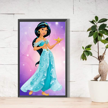 Princess Jasmine - Full Round Drill Diamond Painting 30*50CM