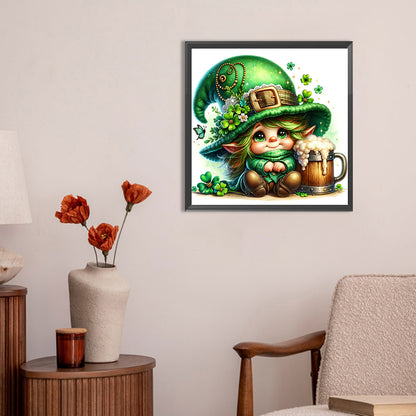 Clover Spirit St. Patrick'S Day - Full Round Drill Diamond Painting 30*30CM