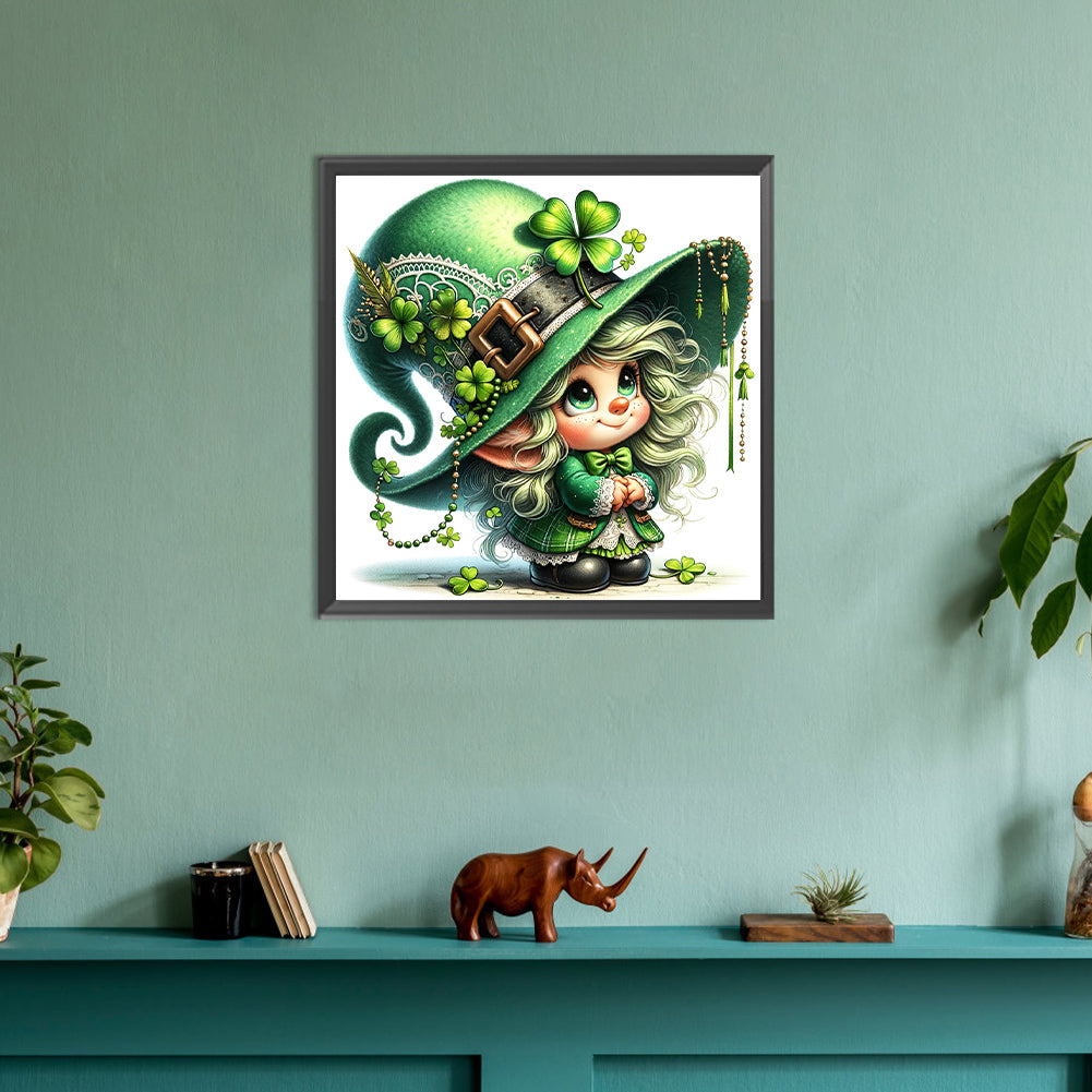 Clover Spirit St. Patrick'S Day - Full Round Drill Diamond Painting 30*30CM