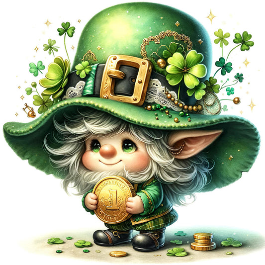 Clover Spirit St. Patrick'S Day - Full Round Drill Diamond Painting 30*30CM