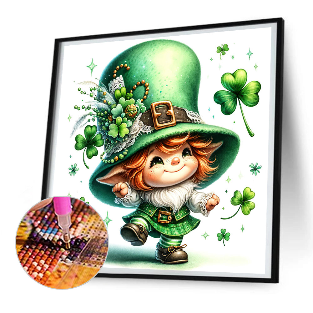 Clover Spirit St. Patrick'S Day - Full Round Drill Diamond Painting 30*30CM