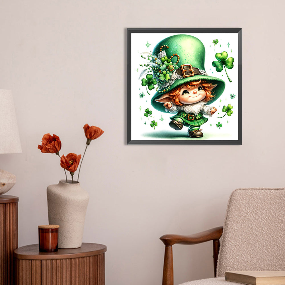 Clover Spirit St. Patrick'S Day - Full Round Drill Diamond Painting 30*30CM