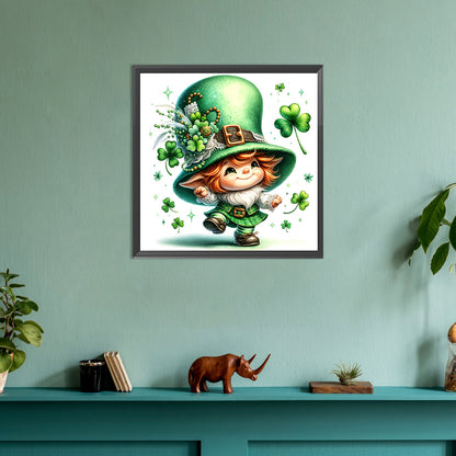 Clover Spirit St. Patrick'S Day - Full Round Drill Diamond Painting 30*30CM