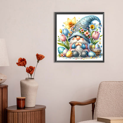 Easter Gnome - Full Round Drill Diamond Painting 30*30CM