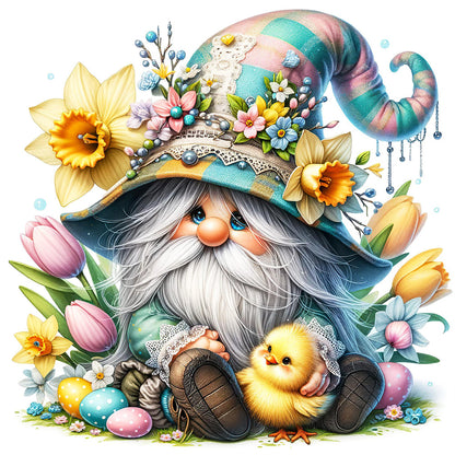 Easter Gnome - Full Round Drill Diamond Painting 30*30CM