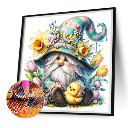 Easter Gnome - Full Round Drill Diamond Painting 30*30CM