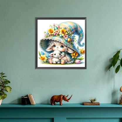 Easter Gnome - Full Round Drill Diamond Painting 30*30CM