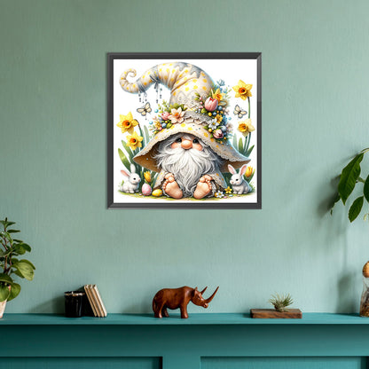 Easter Gnome - Full Round Drill Diamond Painting 30*30CM