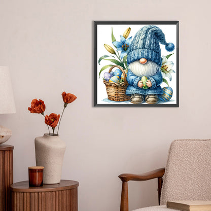 Easter Gnome - Full Round Drill Diamond Painting 30*30CM