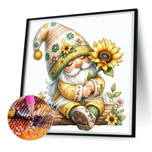 Easter Gnome - Full Round Drill Diamond Painting 30*30CM