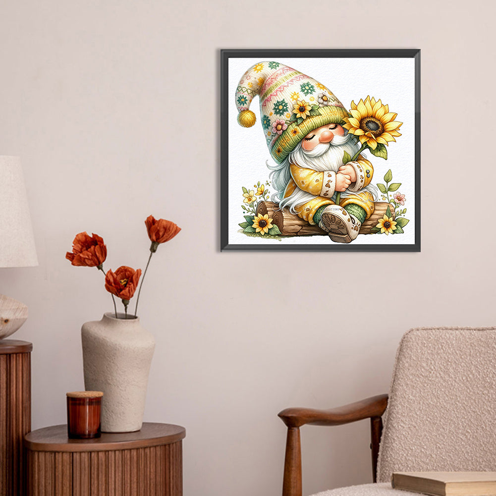 Easter Gnome - Full Round Drill Diamond Painting 30*30CM
