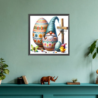 Easter Gnome - Full Round Drill Diamond Painting 30*30CM