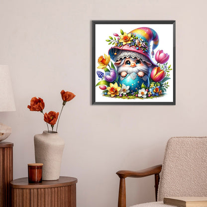 Easter Gnome - Full Round Drill Diamond Painting 30*30CM