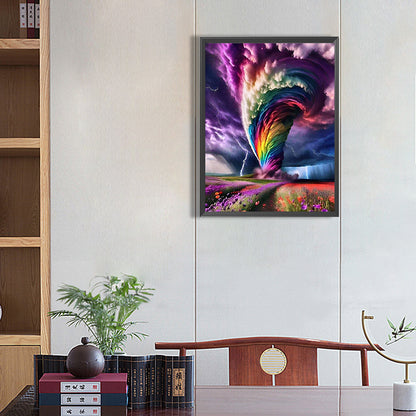 Colorful Clouds - Full Square Drill Diamond Painting 50*60CM