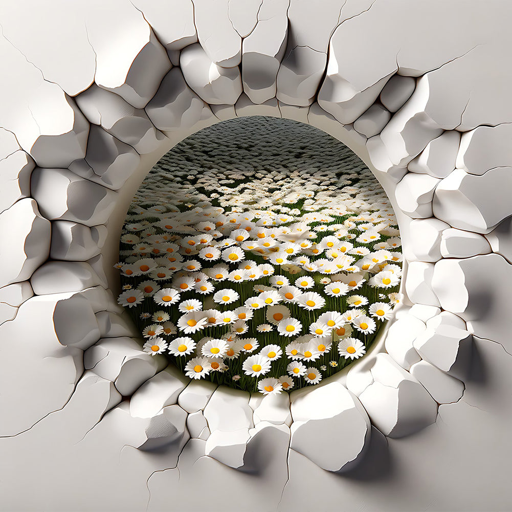Garden Outside Wall - Full Round Drill Diamond Painting 30*30CM