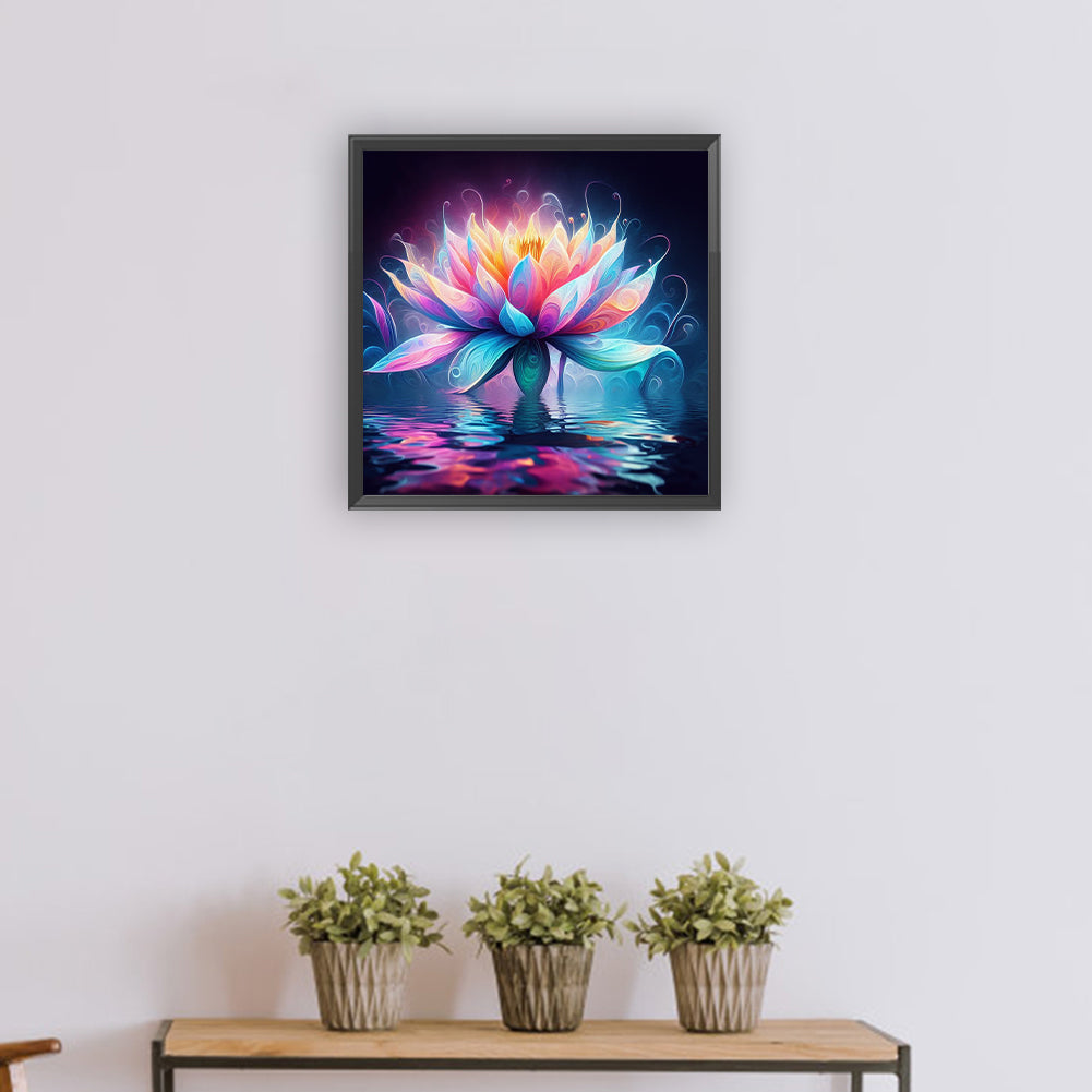 Colorful Flowers - Full Round Drill Diamond Painting 30*30CM