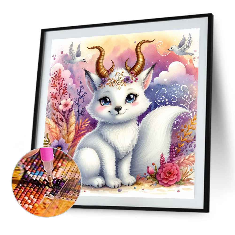 Fox - Full Round Drill Diamond Painting 40*40CM