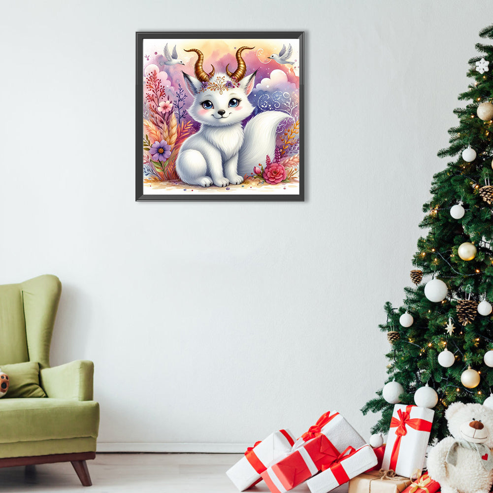 Fox - Full Round Drill Diamond Painting 40*40CM