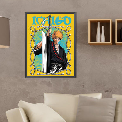 Hot-Blooded Boy - Full Round Drill Diamond Painting 30*40CM