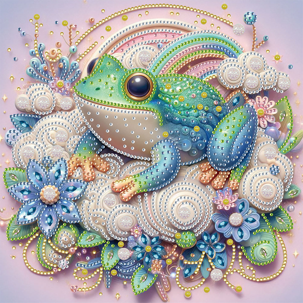 Frog - Special Shaped Drill Diamond Painting 30*30CM