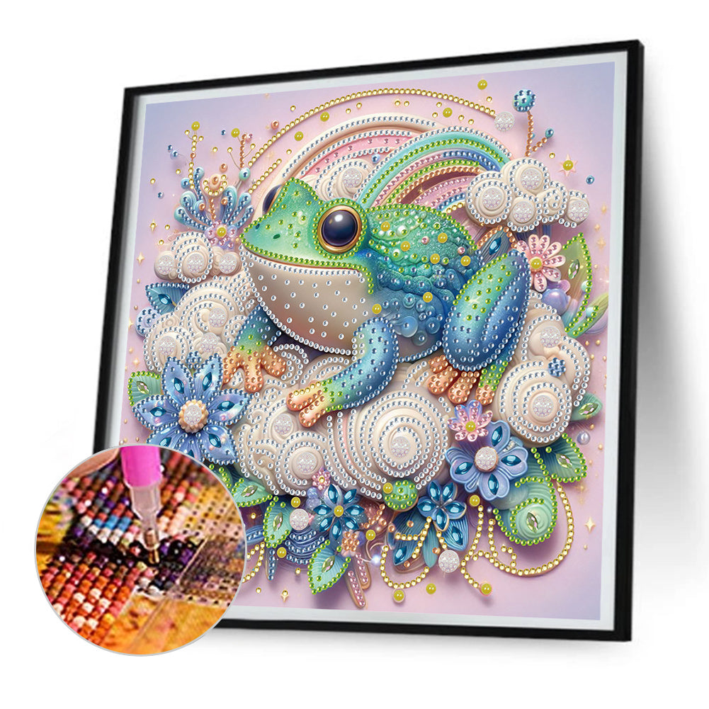 Frog - Special Shaped Drill Diamond Painting 30*30CM