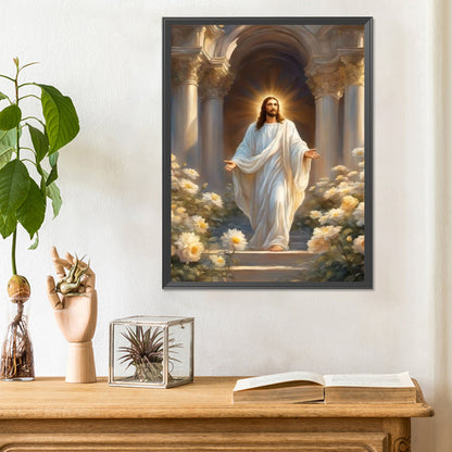 Jesus - Full Round Drill Diamond Painting 30*40CM