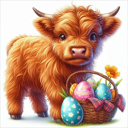 Yak - Full Round Drill Diamond Painting 30*30CM