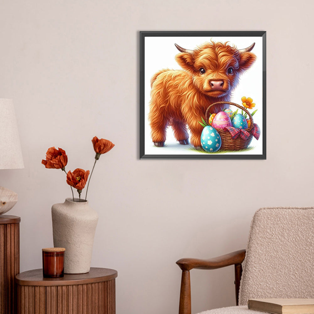 Yak - Full Round Drill Diamond Painting 30*30CM